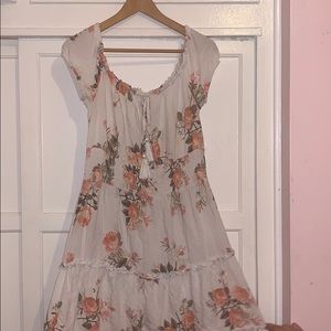 205 Collins beach floral mini dress